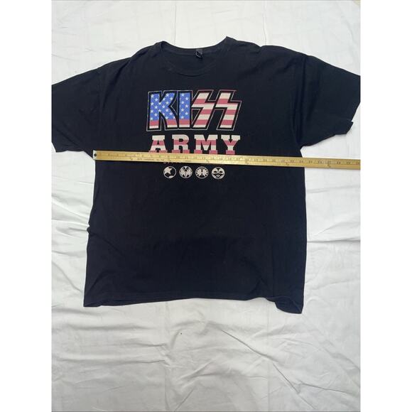 Kizz Army Official Member T Shirt Size XXL Color Black Shorts Sleeves - Picture 7 of 7